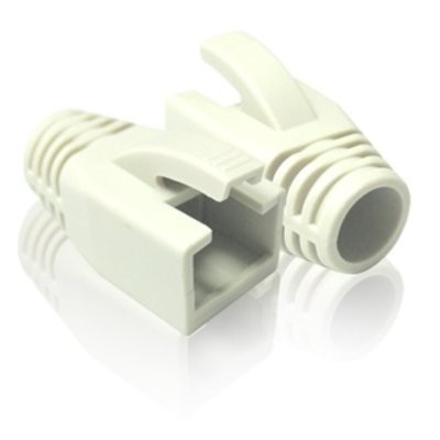 כיסוי גומי אפור לקונקטור RJ45 לכבל עבה CAT7 מבית Top-X ISDN-0007GY